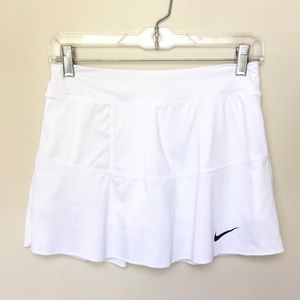White Nike DriFit Tennis Skirt